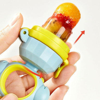 KITCH AT EASE™ Silicone 5-in-1 Baby Food Feeder Sucking Pacifier