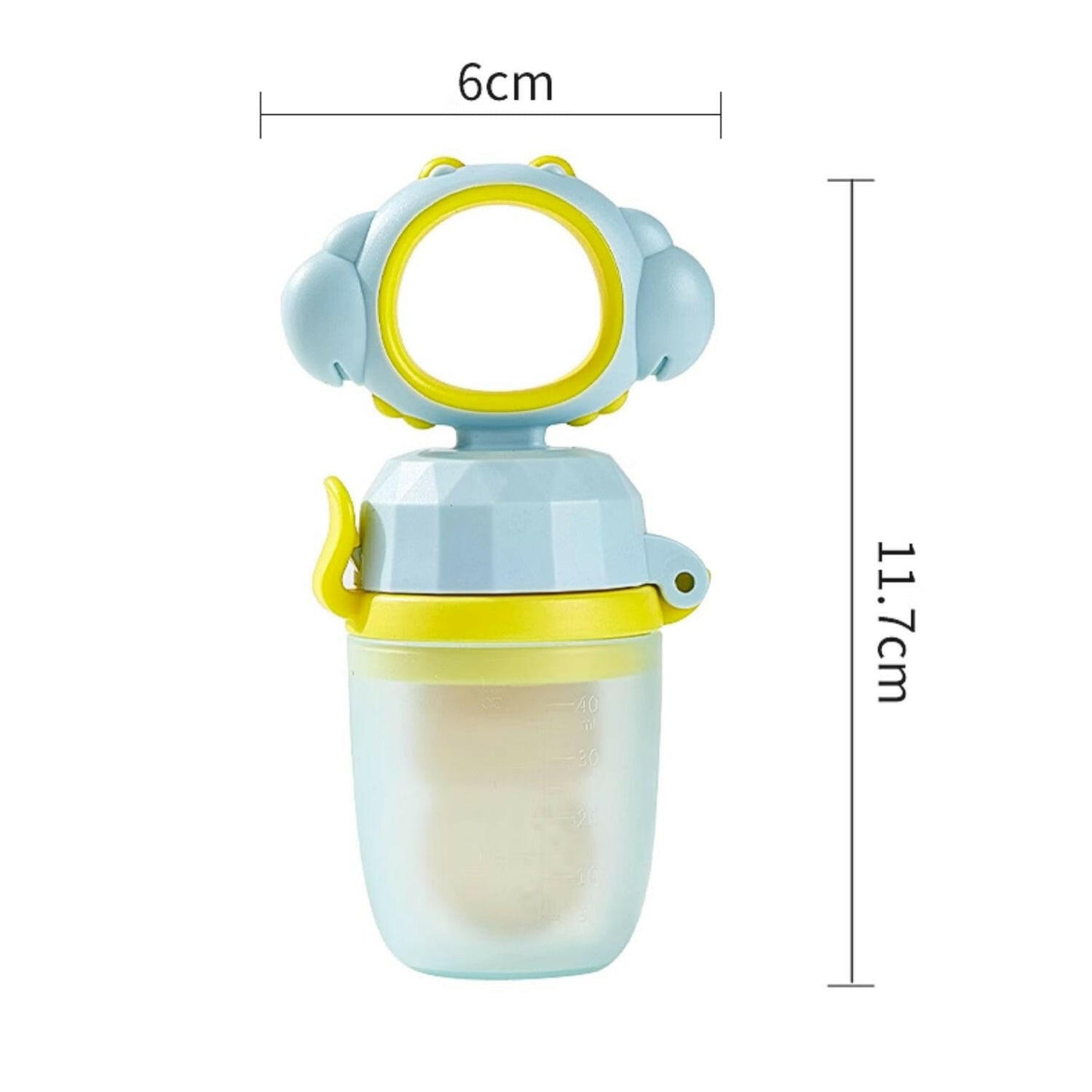 KITCH AT EASE™ Silicone 5-in-1 Baby Food Feeder Sucking Pacifier