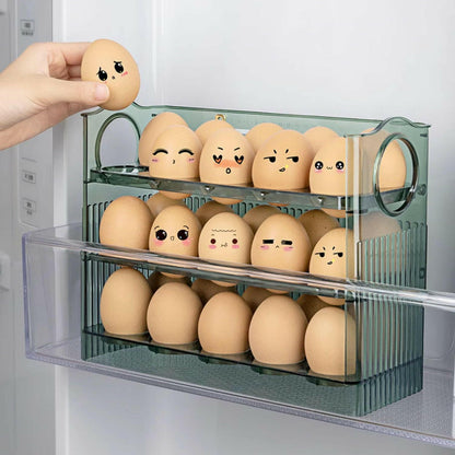 KITCH AT EASE™ Automatic Spring-Loaded Egg Rack