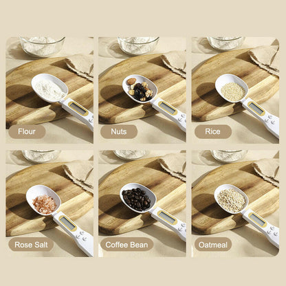 KITCH AT EASE™ Handheld Electronic Kitchen Scale Spoon