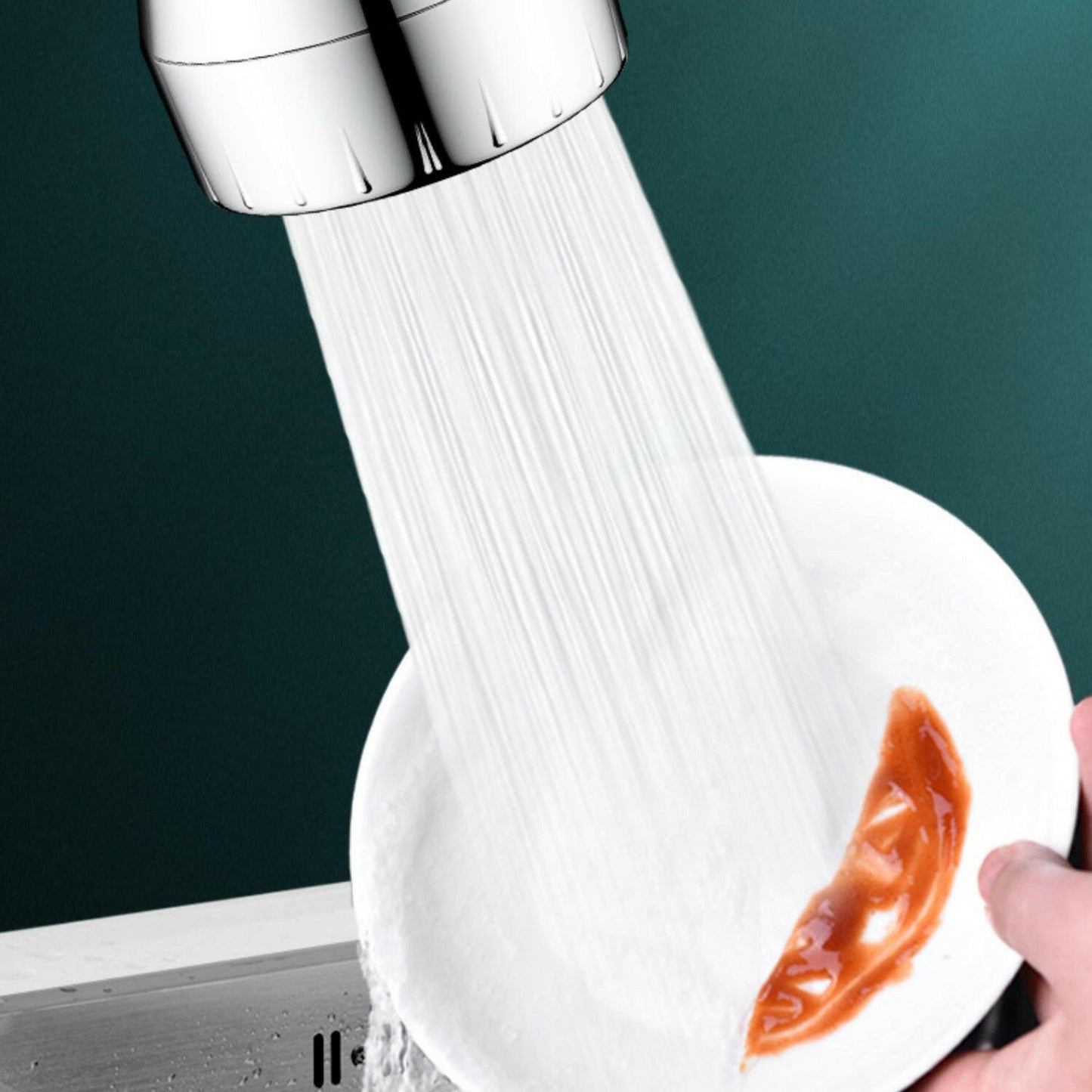 KITCH AT EASE™ Faucet Extension Rotating Booster