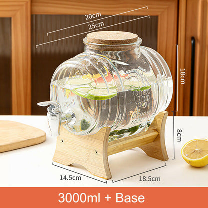 KITCH AT EASE™ Glass Beverage Bucket With Base