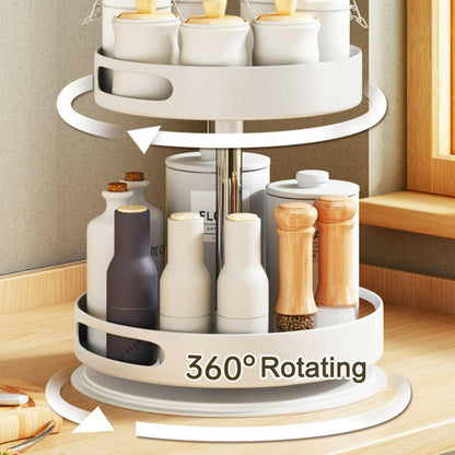 KITCH AT EASE™ Premium Kitchen Seasoning Multi-Tier Rotating Rack