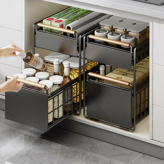 KITCH AT EASE™ Premium Kitchen Cabinet Drawer Organizer