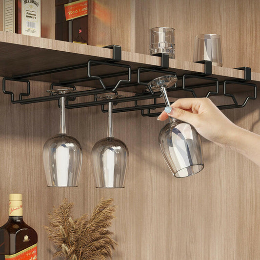 KITCH AT EASE™ Premium Kitchen Cabinet Wine Glass Rack