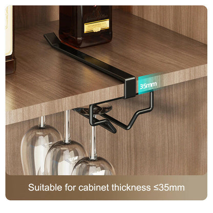 KITCH AT EASE™ Premium Kitchen Cabinet Wine Glass Rack