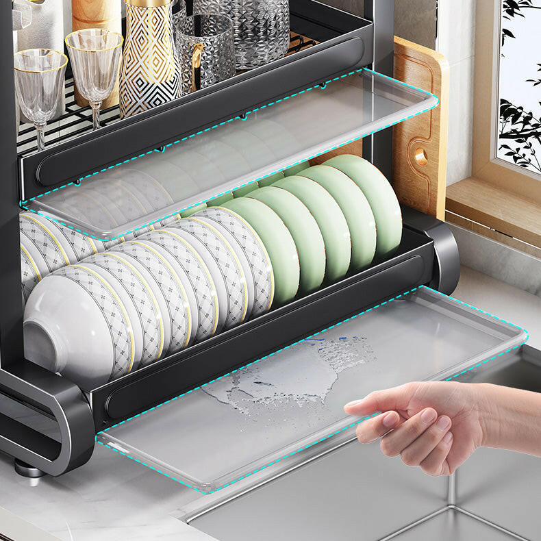 KITCH AT EASE™ Premium All-In-One Multi-Tier Kitchen Dish Organizer