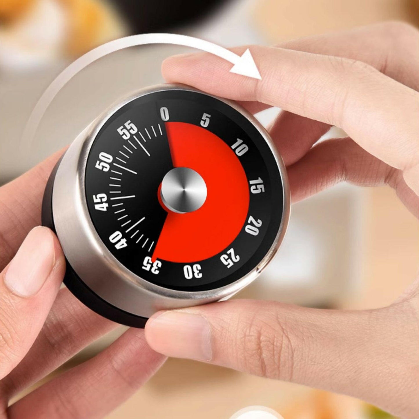 KITCH AT EASE™ Magnetic Mechanical Timer