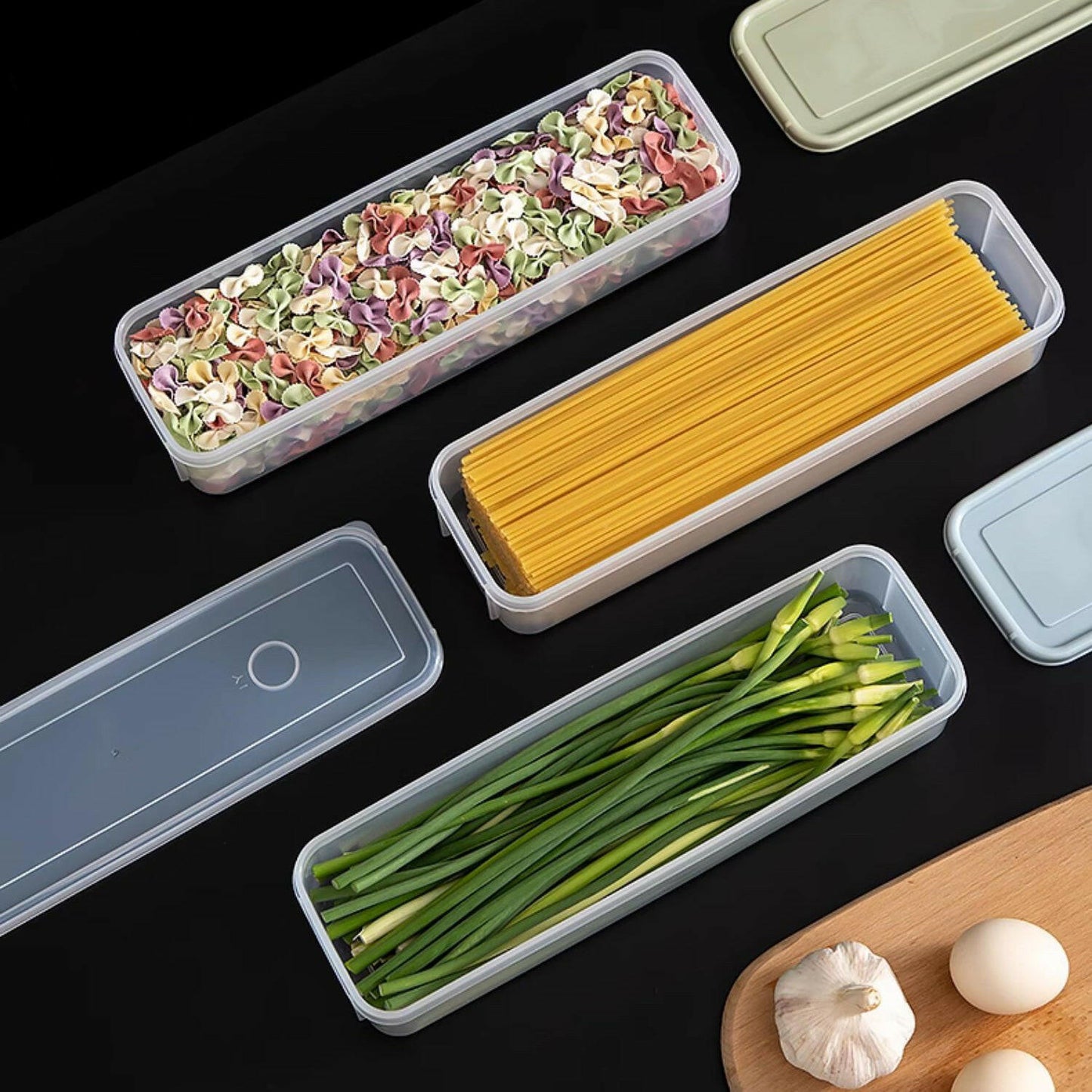 KITCH AT EASE™ 2-in-1 Pasta Storage Box