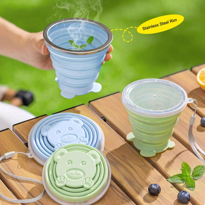 KITCH AT EASE™ Portable Silicone Collapsible Cup