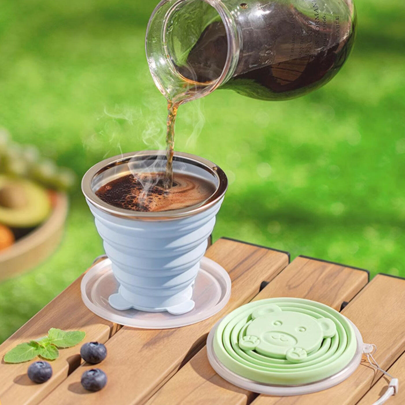 KITCH AT EASE™ Portable Silicone Collapsible Cup