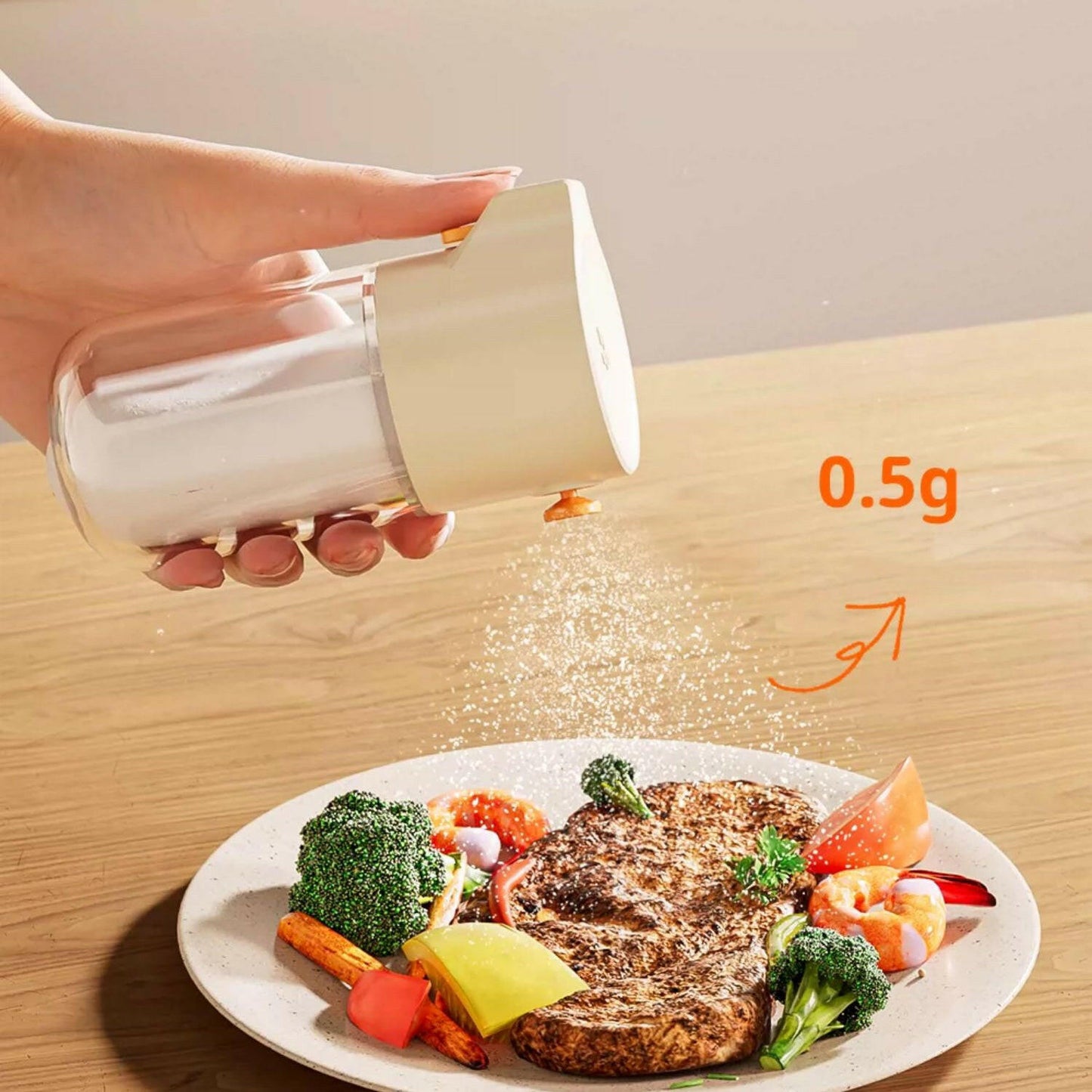 KITCH AT EASE™ Quantitative Press Sprayer Seasoning Bottle