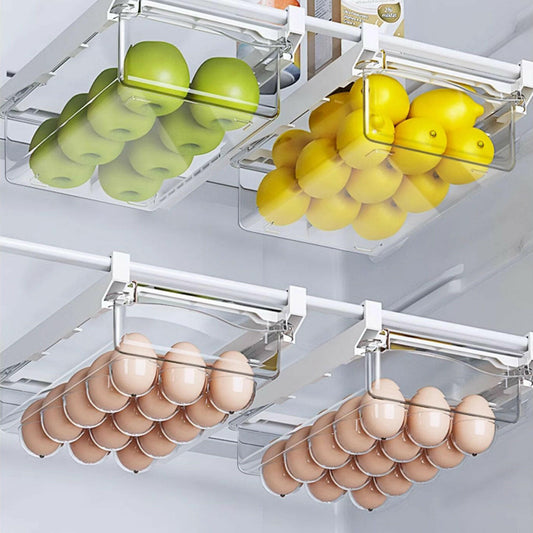 KITCH AT EASE™ Refrigerator Hanging Drawer Egg and Vegetable Organizer