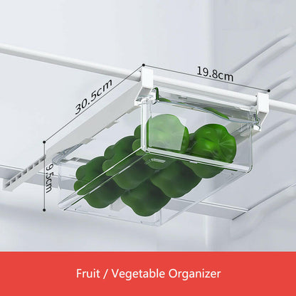 KITCH AT EASE™ Refrigerator Hanging Drawer Egg and Vegetable Organizer