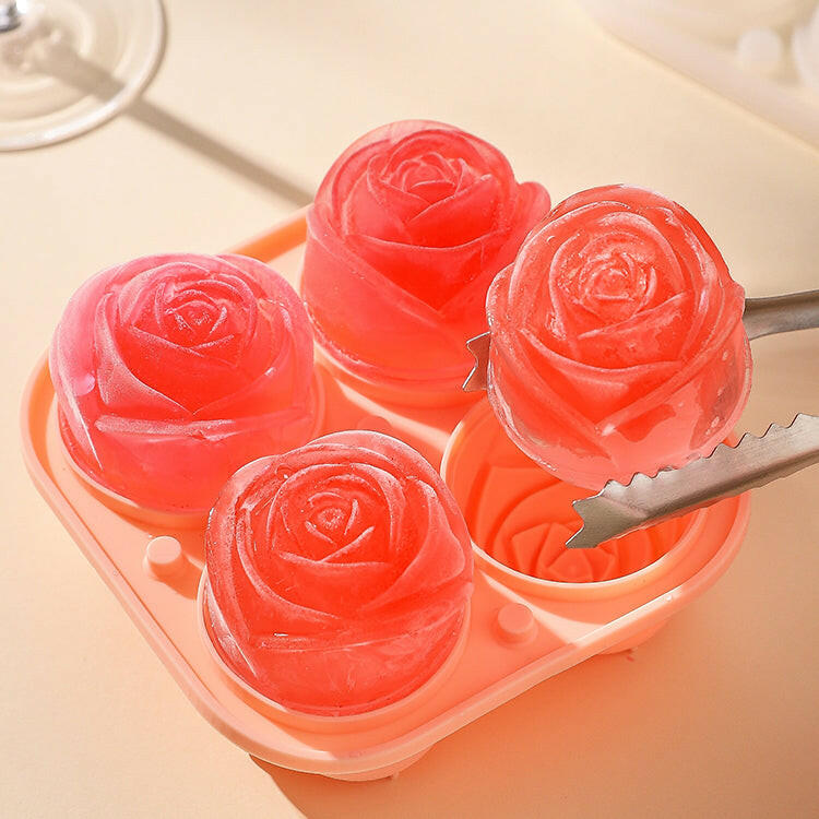 KITCH AT EASE™ Silicone Rose Ice Tray