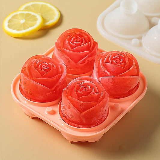 KITCH AT EASE™ Silicone Rose Ice Tray