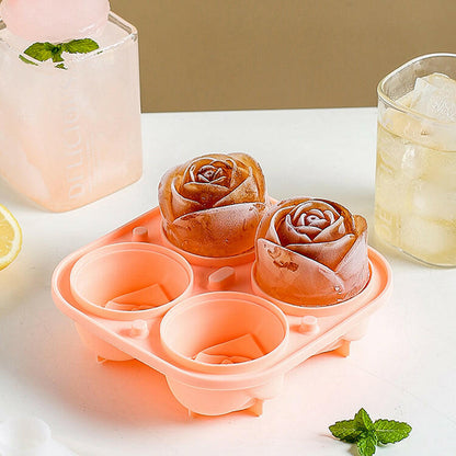 KITCH AT EASE™ Silicone Rose Ice Tray