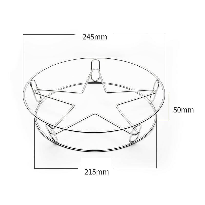 KITCH AT EASE™ Stainless Steel Heat Resistant Pot Rack