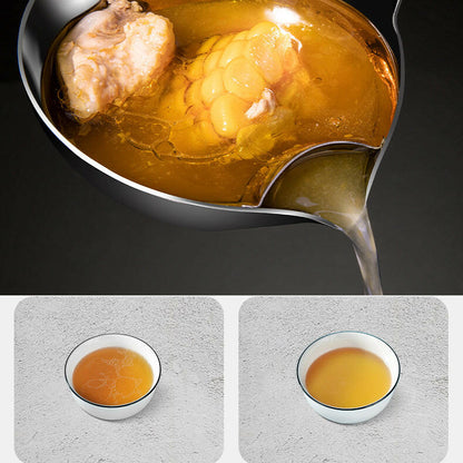 KITCH AT EASE™ Stainless Steel Oil and Soup Separator Spoon