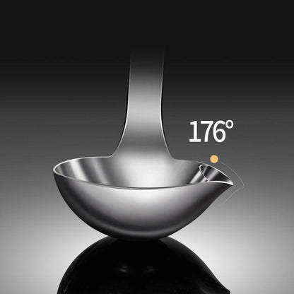 KITCH AT EASE™ Stainless Steel Oil and Soup Separator Spoon