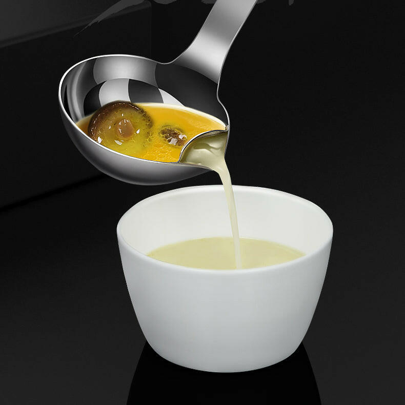 KITCH AT EASE™ Stainless Steel Oil and Soup Separator Spoon