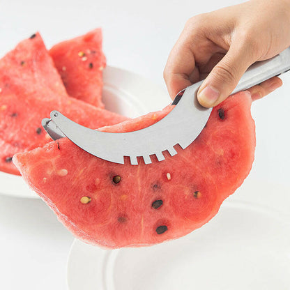 KITCH AT EASE™ Stainless Steel Watermelon Cutting Knife Clamp