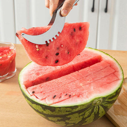 KITCH AT EASE™ Stainless Steel Watermelon Cutting Knife Clamp