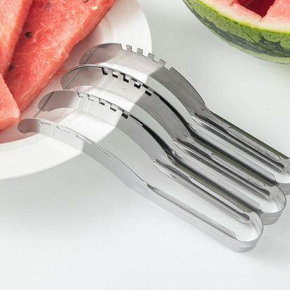 KITCH AT EASE™ Stainless Steel Watermelon Cutting Knife Clamp