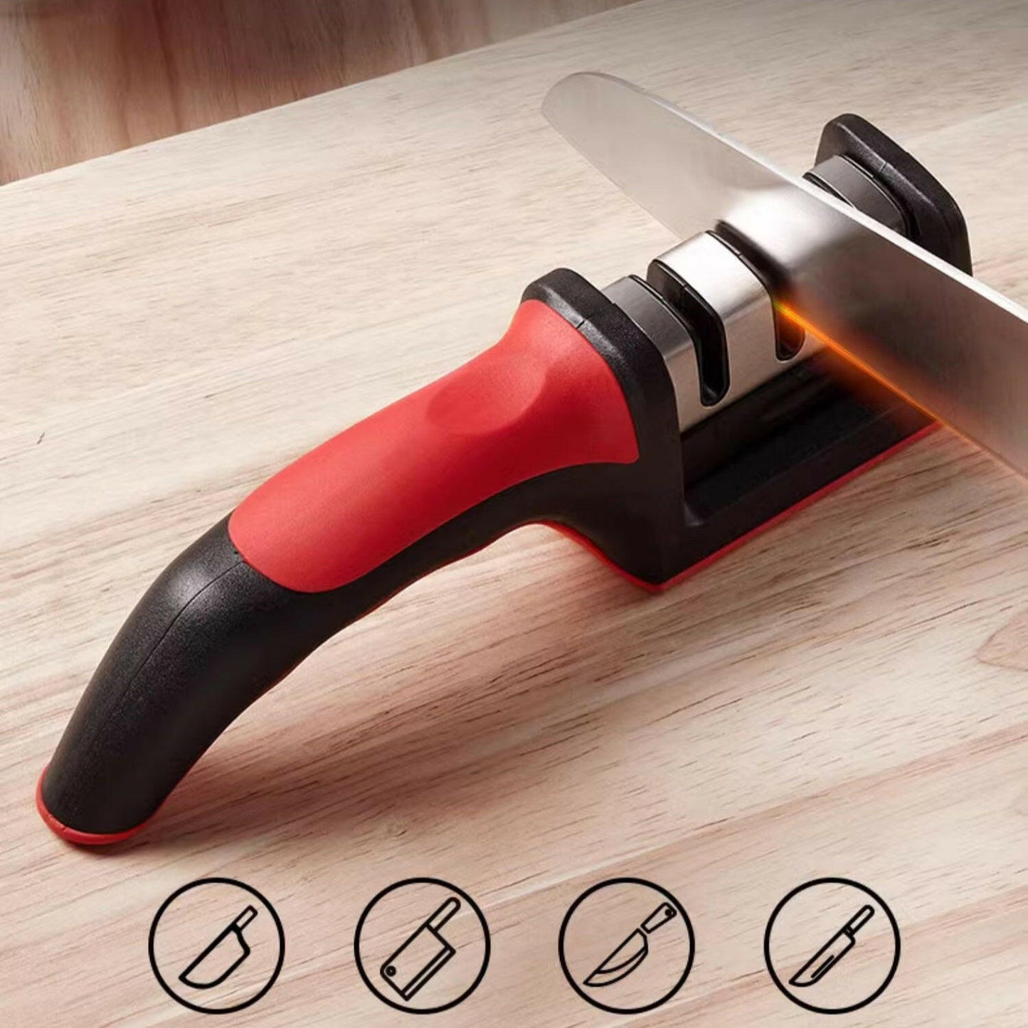 KITCH AT EASE™ Multifunctional Scissors and Knife Sharpener