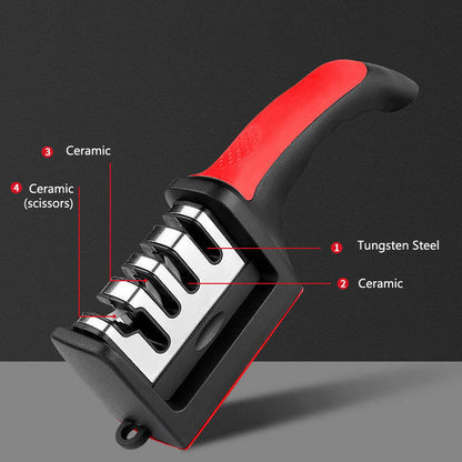 KITCH AT EASE™ Multifunctional Scissors and Knife Sharpener