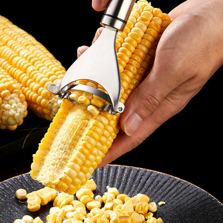 KITCH AT EASE™ Stainless Steel Corn Kernel Remover